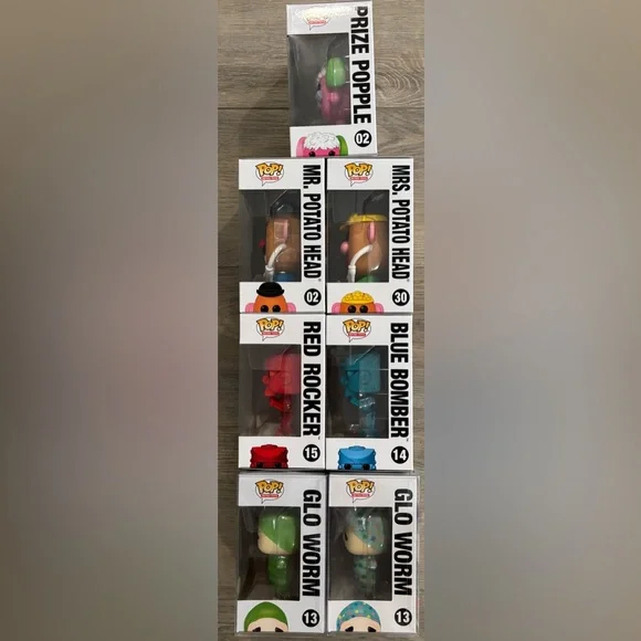 FUNKO POP RETRO TOYS LOT OF 8 FUNKO POPS NEW IN BOX - Picture 5 of 12